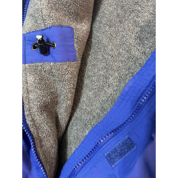 Lands End Jacket Womens 2X Blue Squall Waterproof Windproof Hooded Warm Parka - Picture 4 of 8